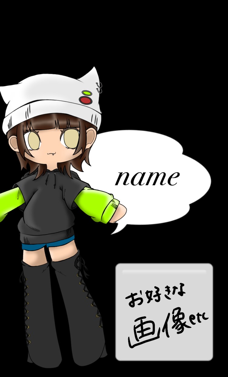 SNSや名刺など似顔絵ちびキャライラスト承ります 自分そっくりな似顔絵ちびキャライラストお直しは何度でも！ イメージ5