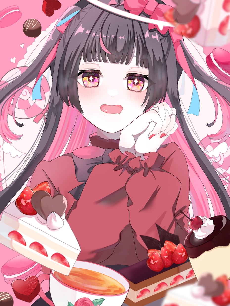 MVのイラストやサムネイル描きます オリジナルや歌ってみた等幅広く描きます！ イメージ6