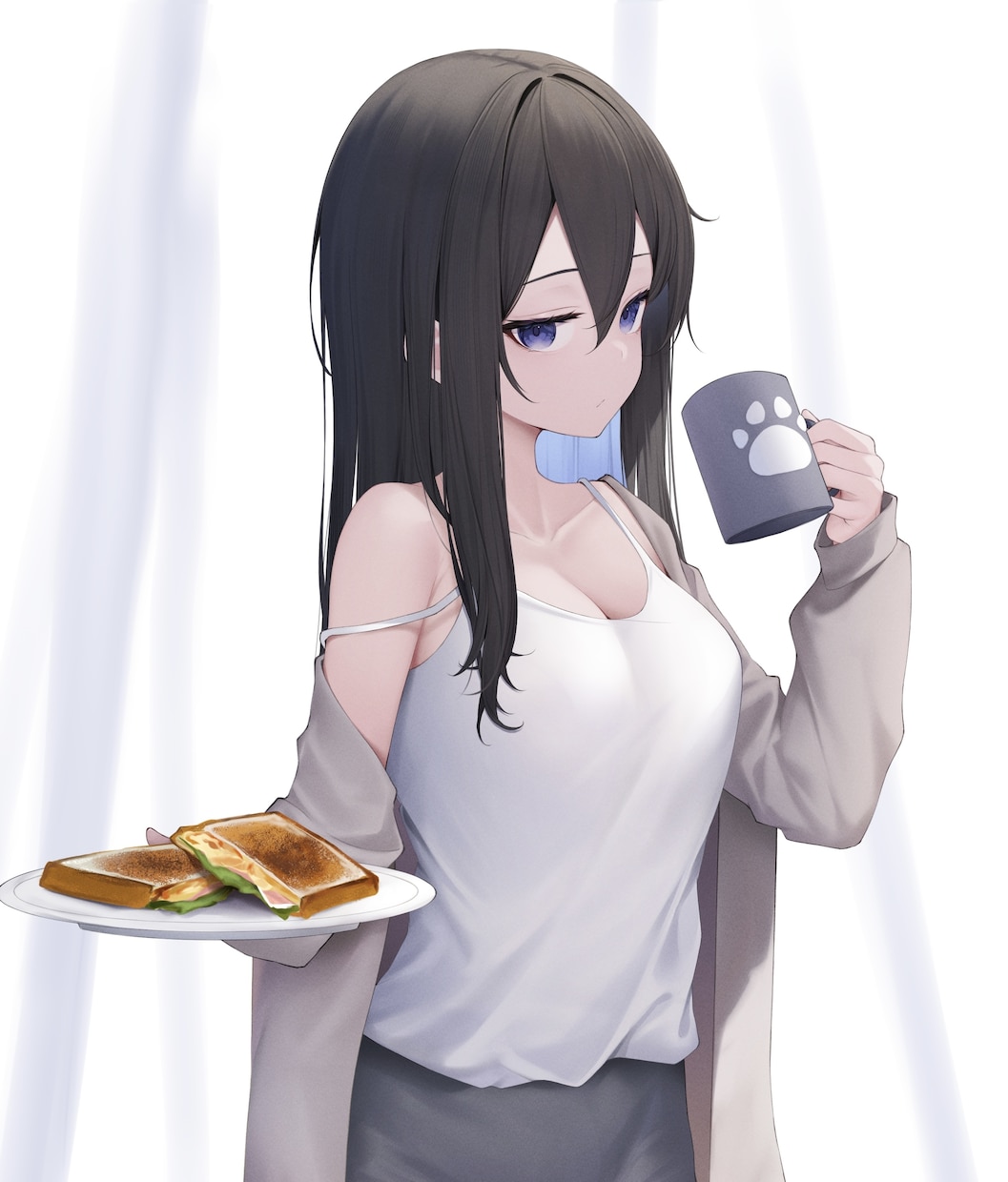 Vtuberなどの可愛い女の子を描きます 動画や配信サムネイルや歌ってみた等などに使えるイラスト イメージ1