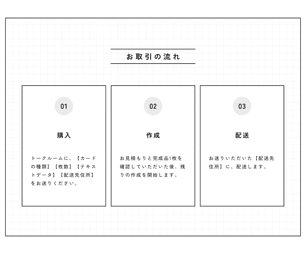 用紙を選べる！カードを代筆します ショップカード／ミニレター／空名刺など イメージ10