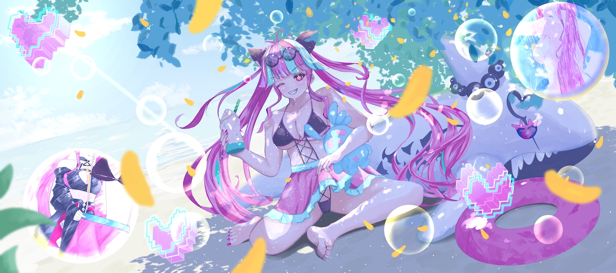 一枚絵の女性イラストを丁寧に制作します ご希望のイメージを大切に、一件ずつ誠実に対応！ イメージ2