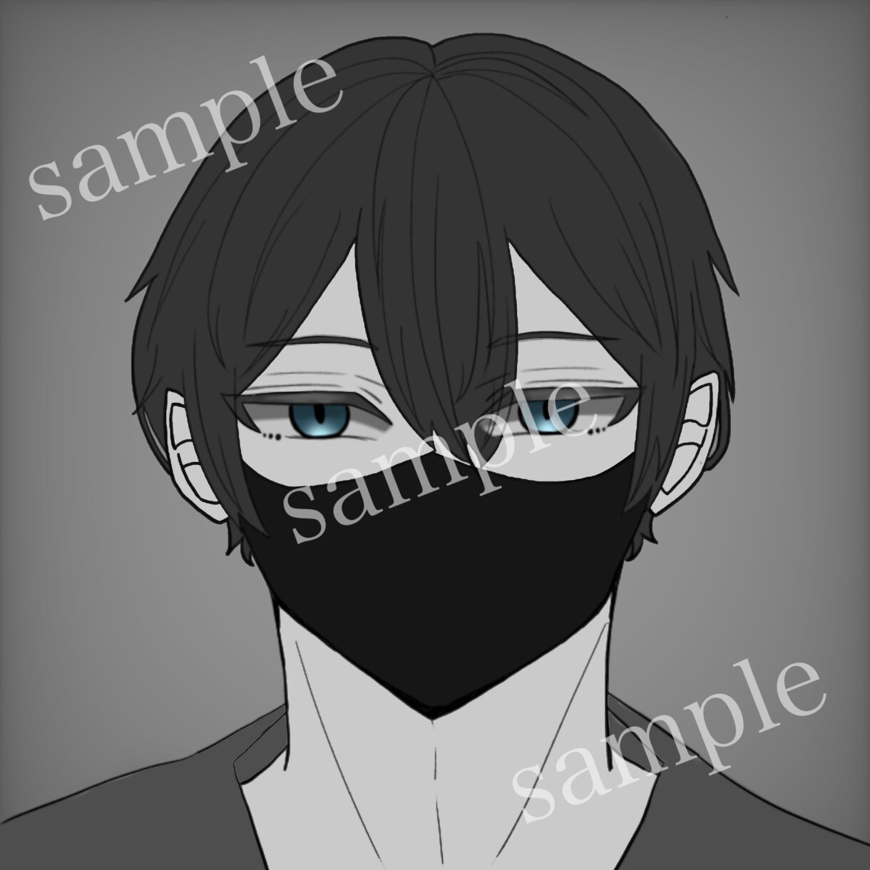 最短即日!!オリジナルキャラのアイコンを作成します SNSのアイコンとして使えるイラストを描きます！ イメージ1