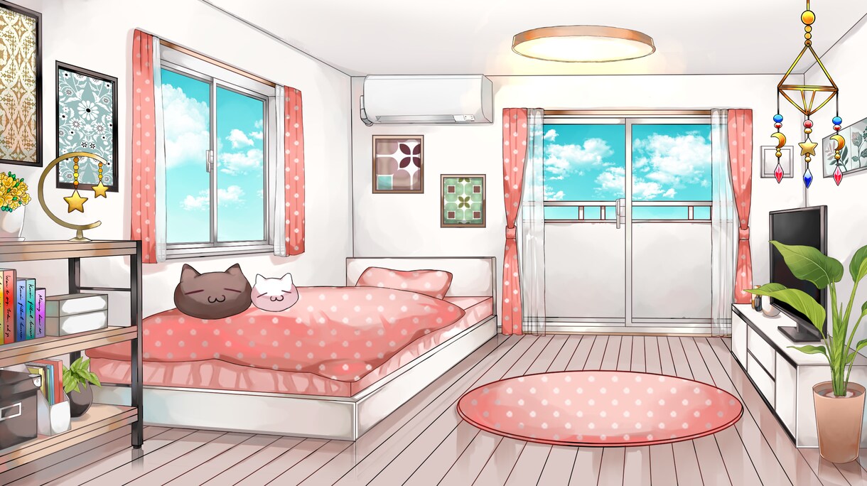 こだわりのVtuber様用お部屋お描きします あなただけの配信用背景をお描きします！ イメージ7