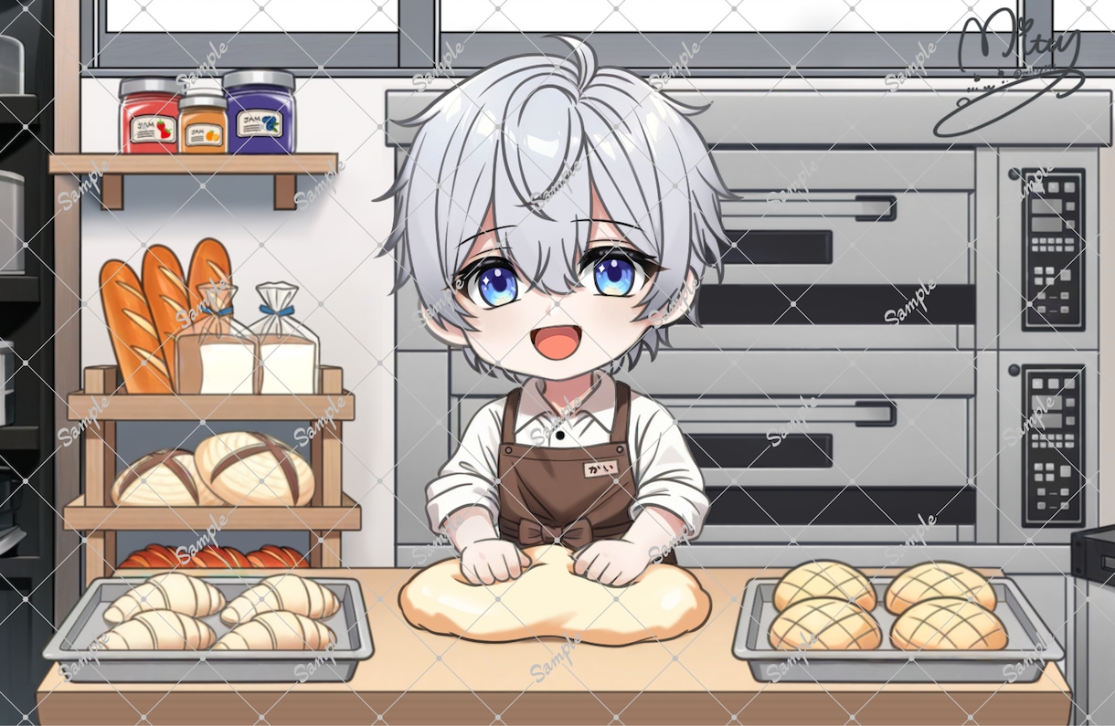 先着5名限定商用込み！もちかわなちびキャラ描きます サンプル作品募集中！商用利用込み特別価格 イメージ4