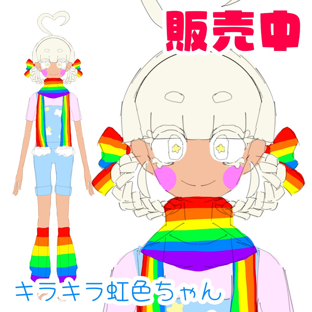 vtuberモデル作成します 最安値で夢のvtuberになりませんか？ イメージ5