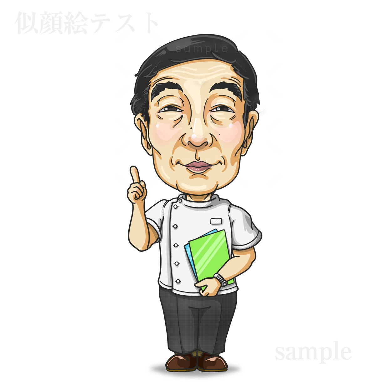 贈ったら喜ばれる似顔絵を描きます 複数の絵柄やデフォルメ・リアル描写対応！！ イメージ9