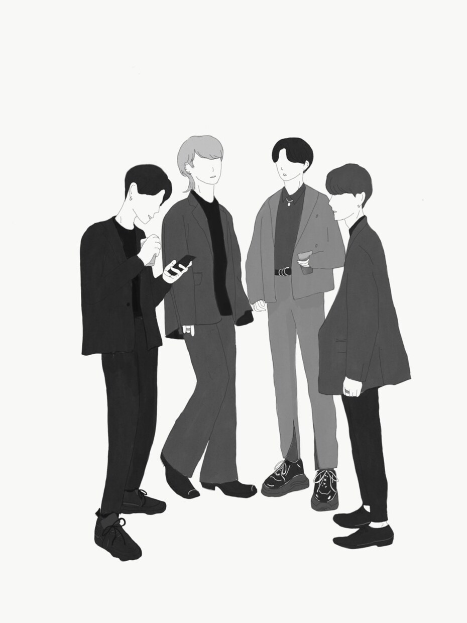 シンプルカッコいいイラスト描きます シンプルでモダンな雰囲気の人々やシーンを作成します！ イメージ2