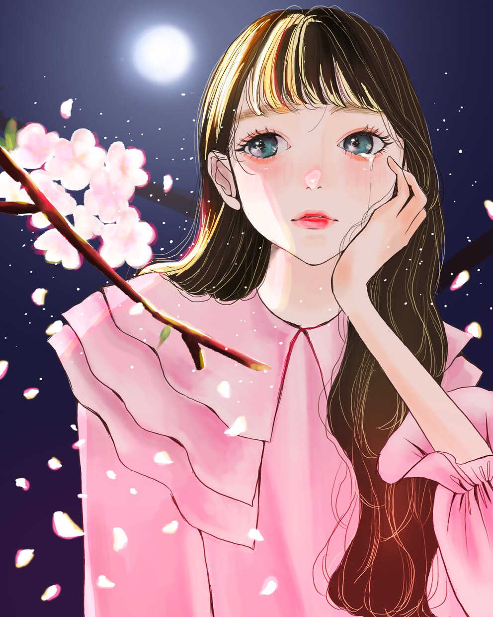 商用利用可＊透明感のある背景付きイラスト制作します YouTubeやサムネ画像、SNSイラスト、HP挿絵などに＊ イメージ5