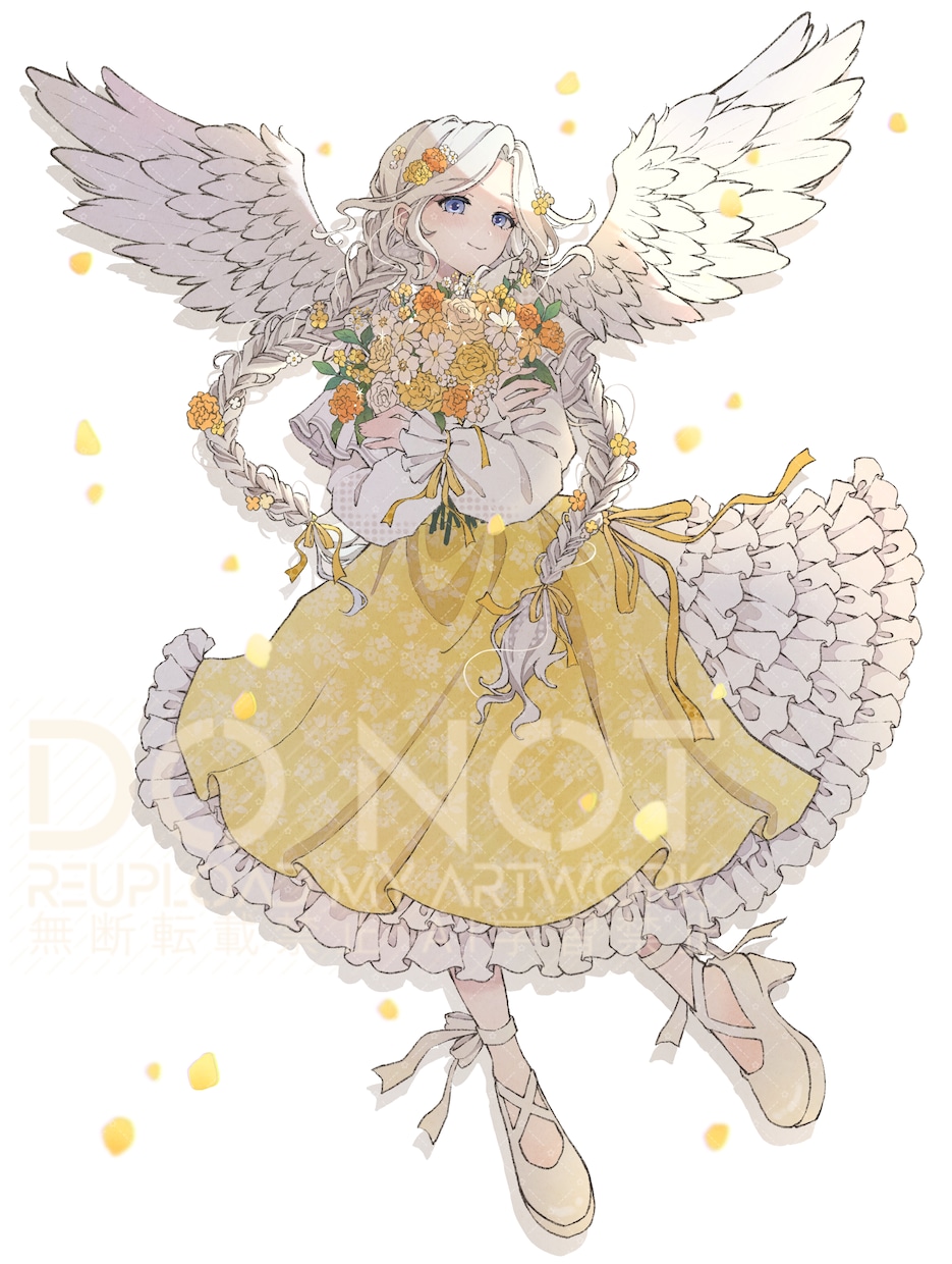 淡くて柔らかな雰囲気のあるイラストを描きます 女の子の髪とお花やフリルを描くのが大好きです！ イメージ9