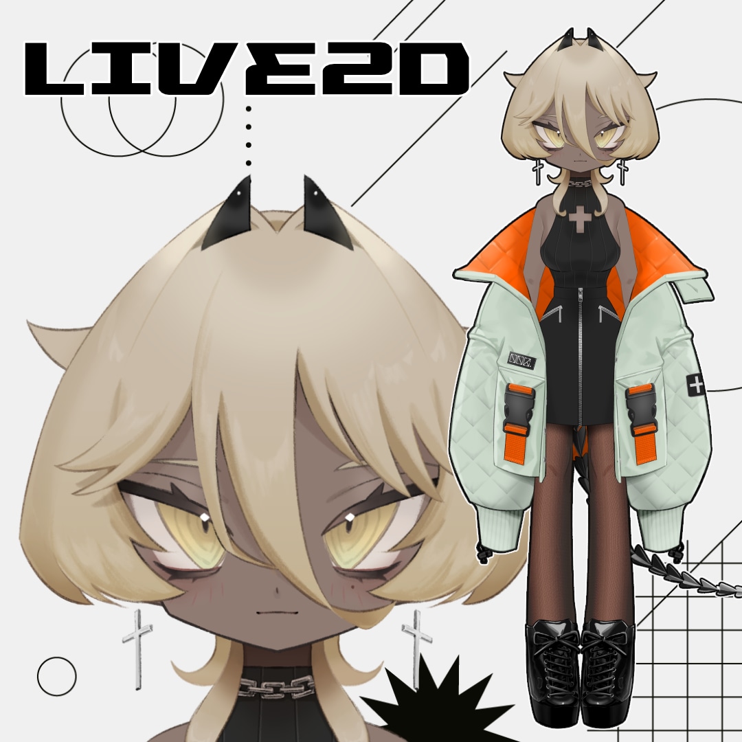 Vtuber向けLive2Dモデル作成します Vtuberデビューしたい方へ！まずはご相談ください！ イメージ1