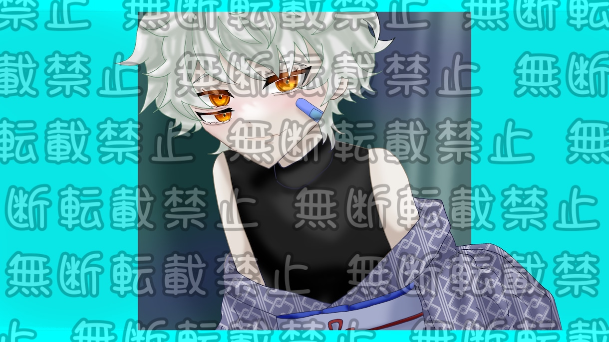 1枚絵や歌ってみた用サムネ、立ち絵など描きます 人物だけのイラストであれば基本なんでも描きます イメージ1