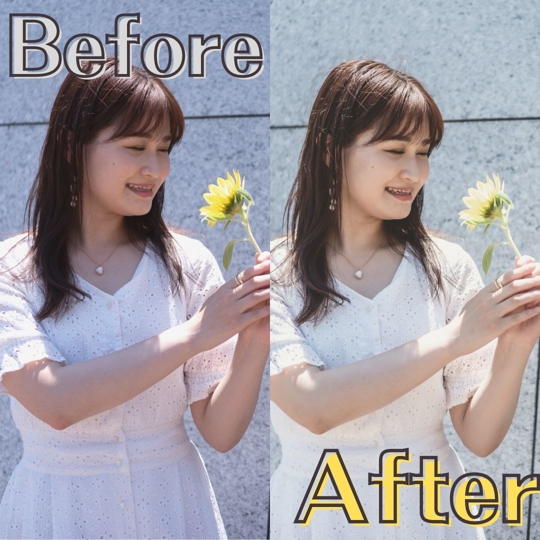 あなたの写真を透明感のある写真に編集します プロフィール写真やSNSにきれいな写真をのせてみませんか？ イメージ2