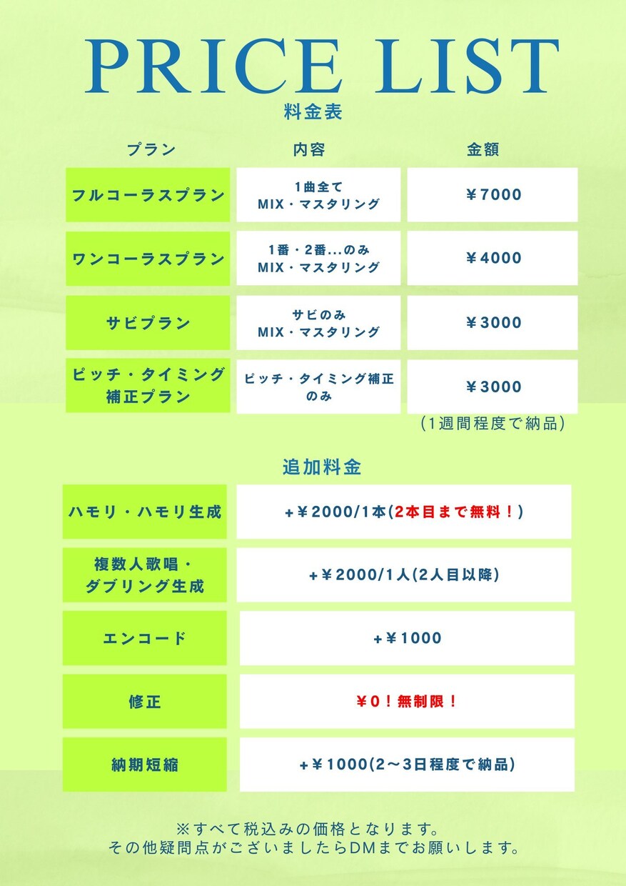 先着3名半額！　透明感のあるMIXをします スマホ録音OK・修正何度でも無料であなたの歌声を輝かせます イメージ1