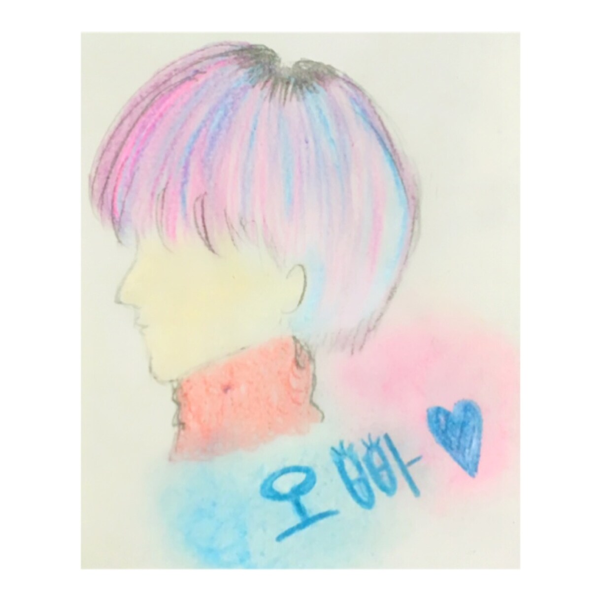 ハングル文字入りの絵描きます ハングル大好き！な人良かったらどうですか？ イメージ2