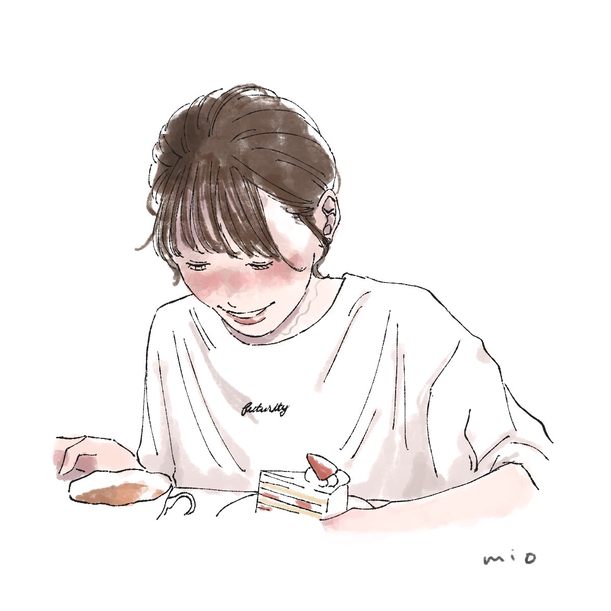 お写真から！おとなかわいい似顔絵を描きます 写真よりもオシャレで個性的に♡ イメージ1