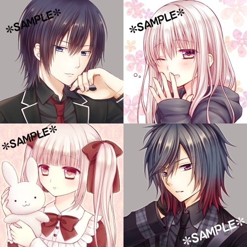 オリジナルの可愛い女の子のイラストをお描きします SNS等のあなただけの可愛い・かっこいいアイコンが欲しい方に イメージ7