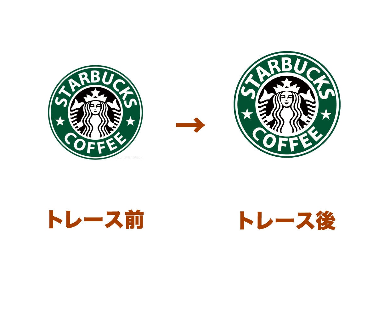 ロゴやイラストなどトレース修正します 自分の思いや手書きのイラストをデータで残しませんか？ イメージ2