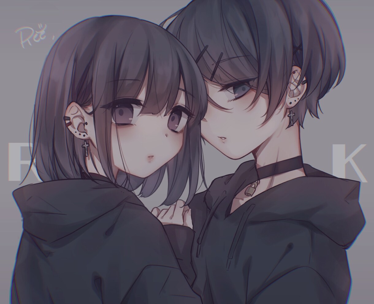 アイコンイラストのご依頼承ります 可愛い雰囲気やダークな雰囲気まで幅広く対応します。 イメージ2