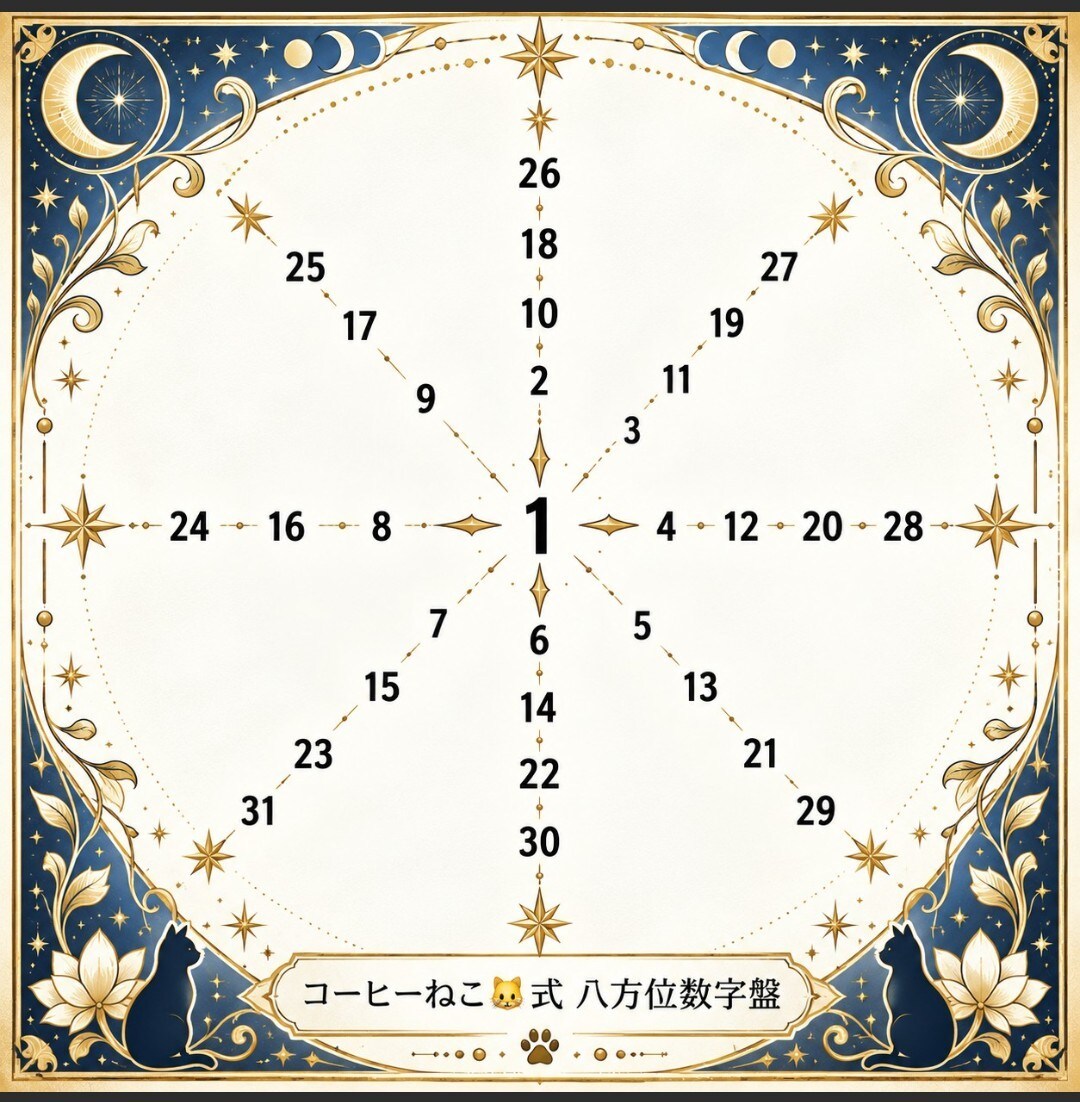 数と色の曼荼羅から今とこれからを読み解きます 3枚の色と数字のカードで、占います イメージ3