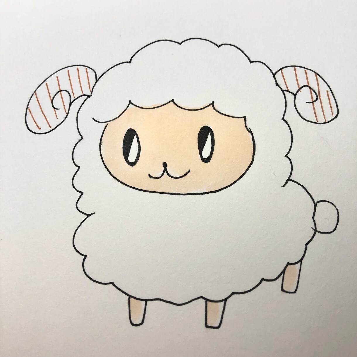 貴方だけのアナログイラスト描きます ふわふわなイラストでみんなを癒しては？ イメージ3