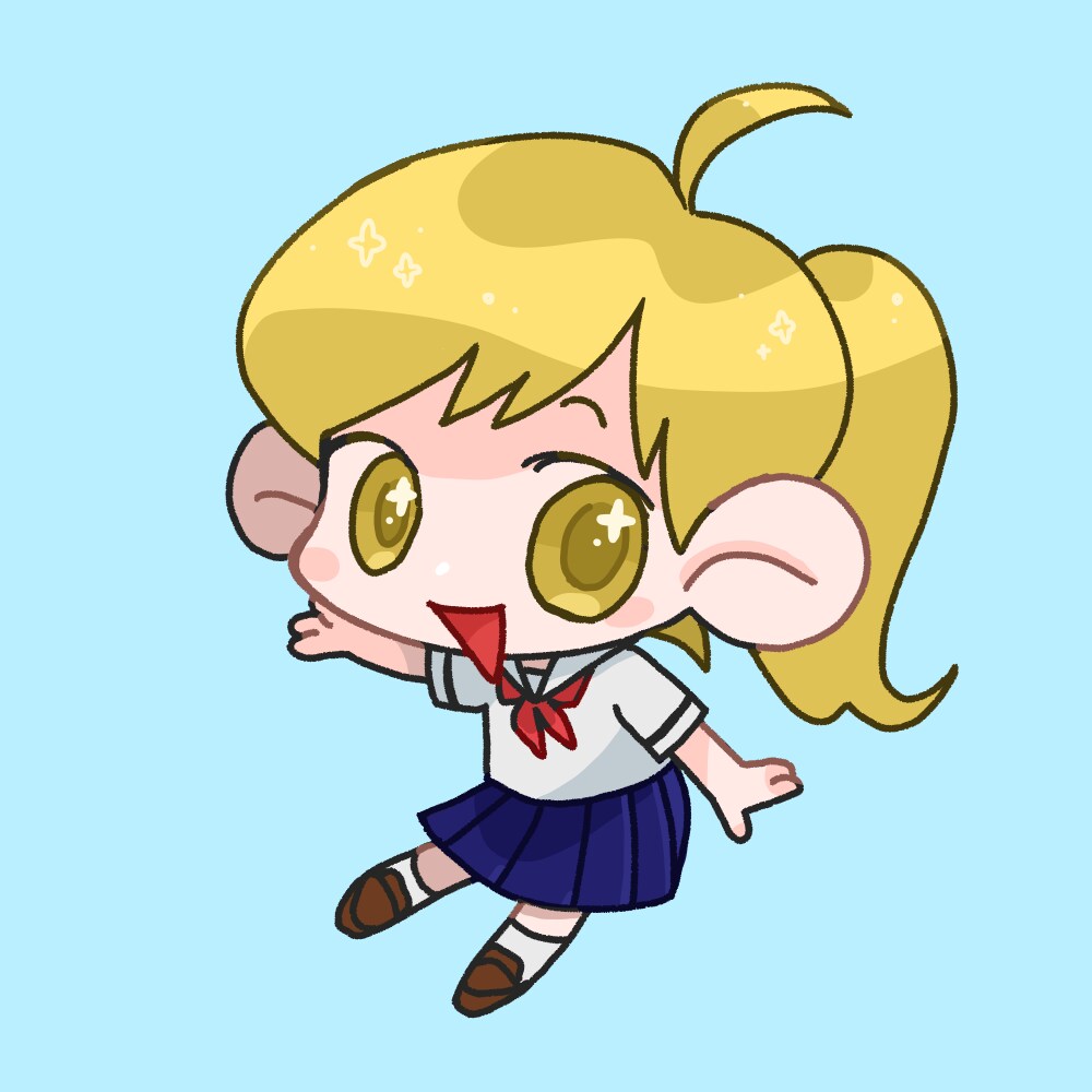 ちみっちゃくて可愛いミニキャラ描きます ころころ可愛らしいテイストで2頭身イラスト♪ イメージ1