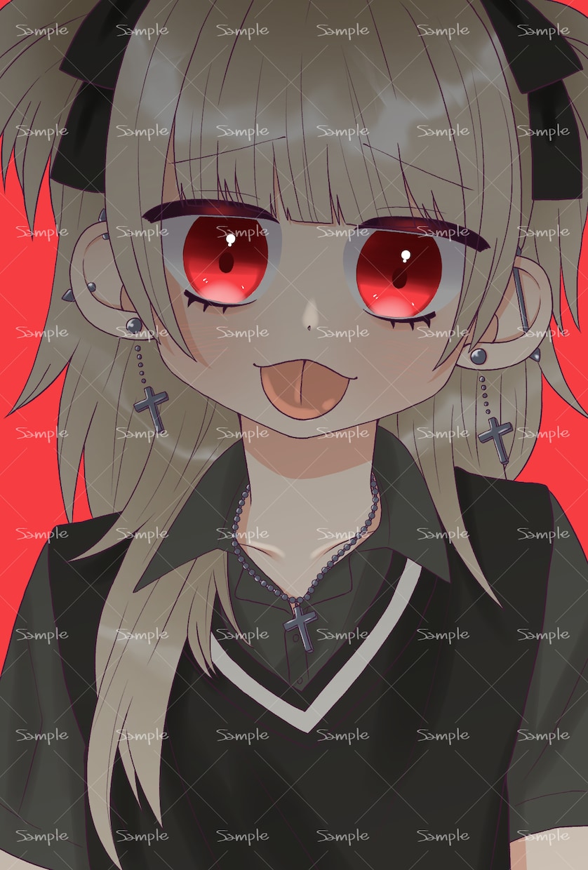 キャラクターイラスト描きます 立ち絵や1枚絵など用途に合わせたイラストを描きます イメージ5