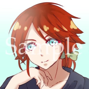 オリジナル、二次創作アイコン作成します 各種アイコンに使えるイラストはいかがですか？ イメージ3