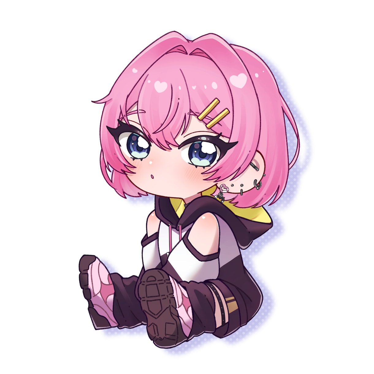 グッズやアイコンに！可愛いSD♡デフォルメ描きます 全身描きます！似顔絵も可能！様々な用途にお使い頂けます○ イメージ4