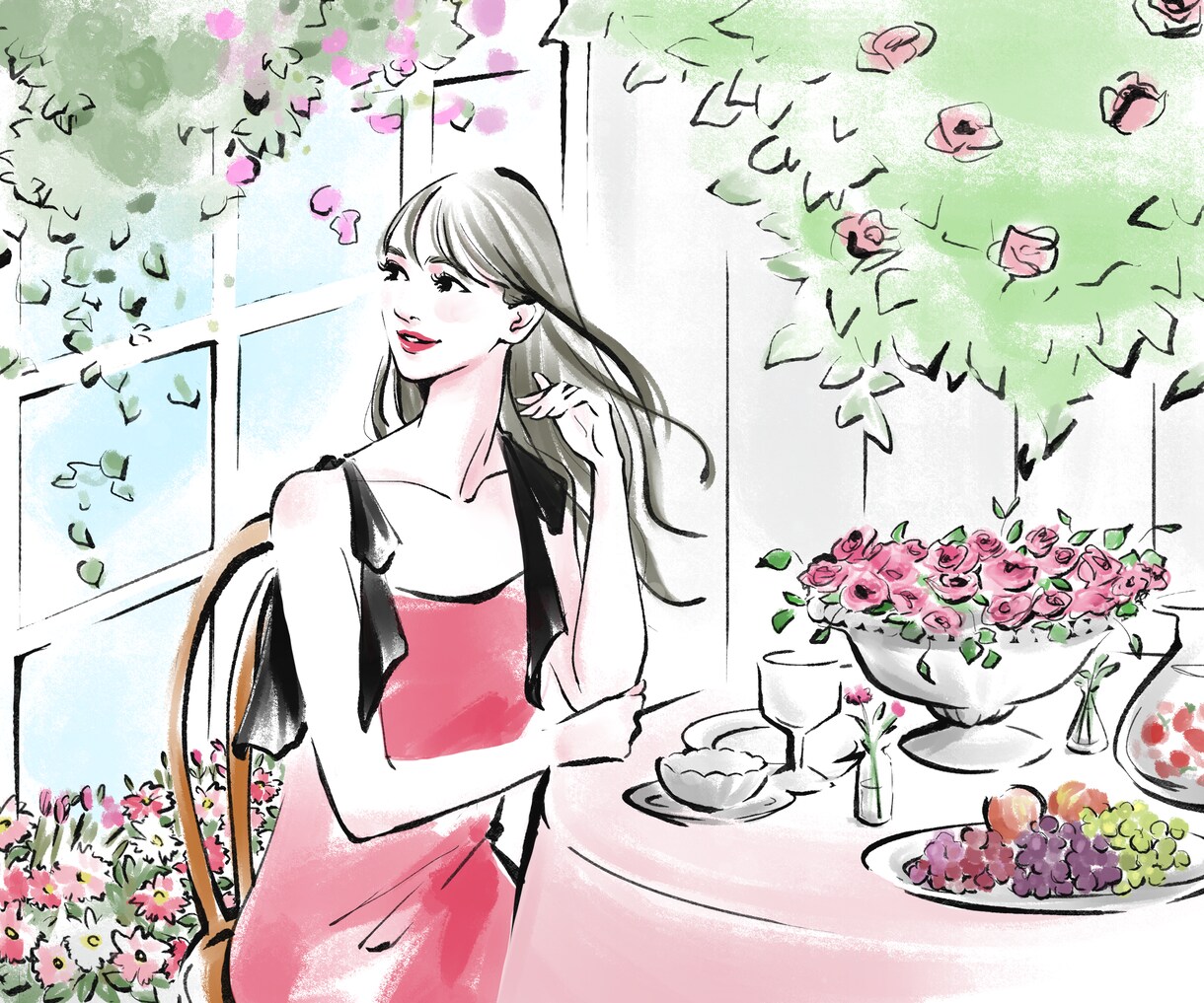 広告・Web・書籍向け｜カットイラスト制作します 美容・ファッション・ライフスタイルに対応 イメージ8