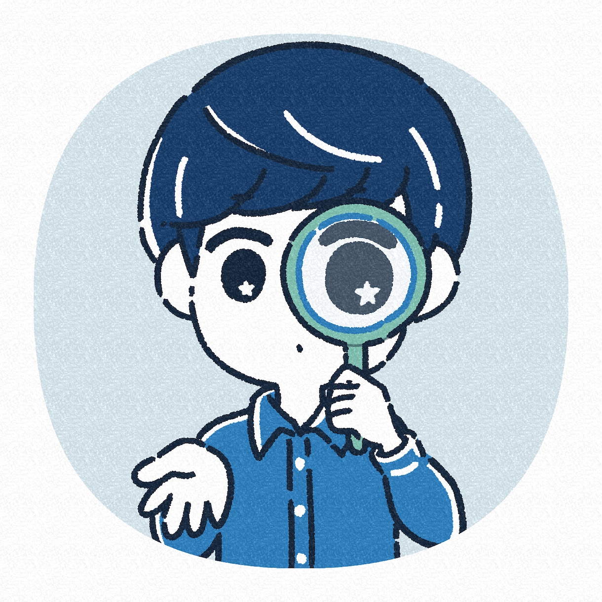 おしゃれな配色でふんわり似顔絵を描きます プロがあなただけのオリジナルアイコンを描きます イメージ6