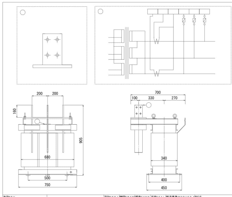 JW-CADで手書き図面を製図いたします 配線図など得意としますPDF・DXF・JWW納品 イメージ3