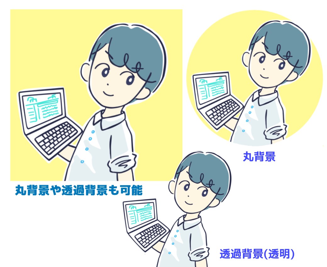 シンプルなイラスト描きます 商用可◯見やすいアイコン！ちょうどいいアイコンをお探しの方に イメージ6