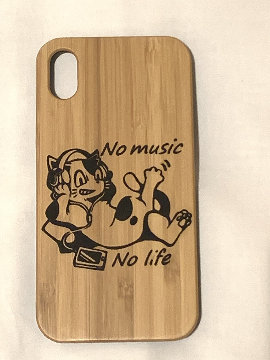 レーザー彫刻オリジナルiPhoneケース作成します 自分好みのiPhoneケースを作ろう！ イメージ2