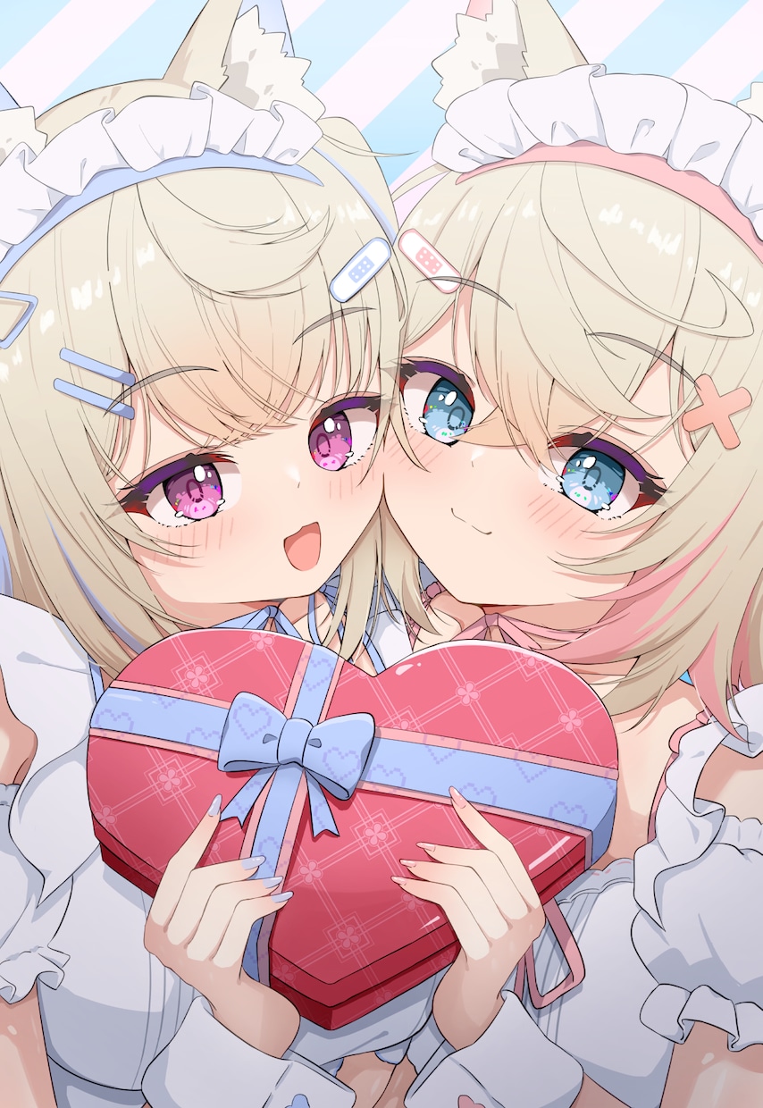 最短3日納品！オリジナルキャラの1枚絵を製作します 特にケモミミや女の子が得意です！アニメ塗りが好きな方は是非！ イメージ4