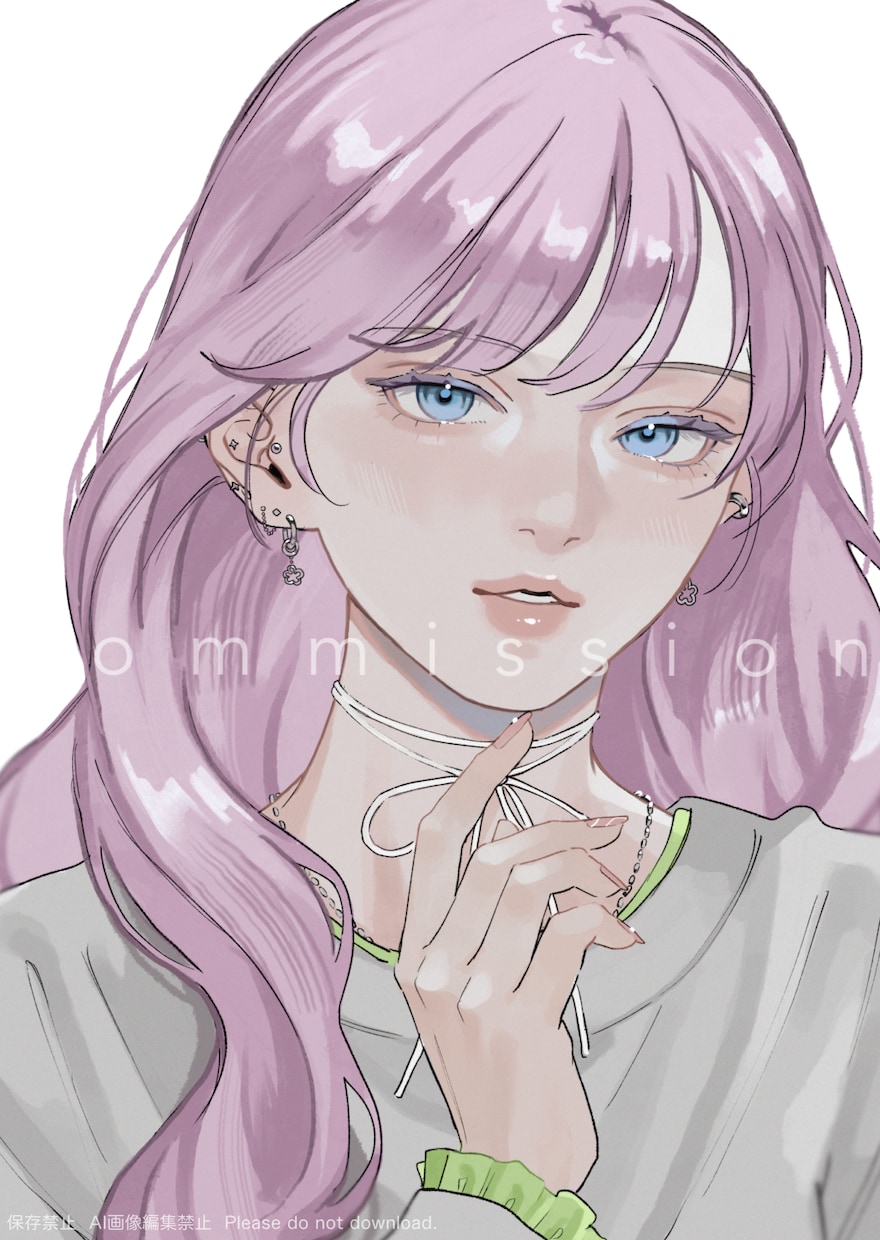 理想の男･女、描きます 《厚塗り》あなたの理想のビジュアルの人物イラスト描きます！ イメージ1