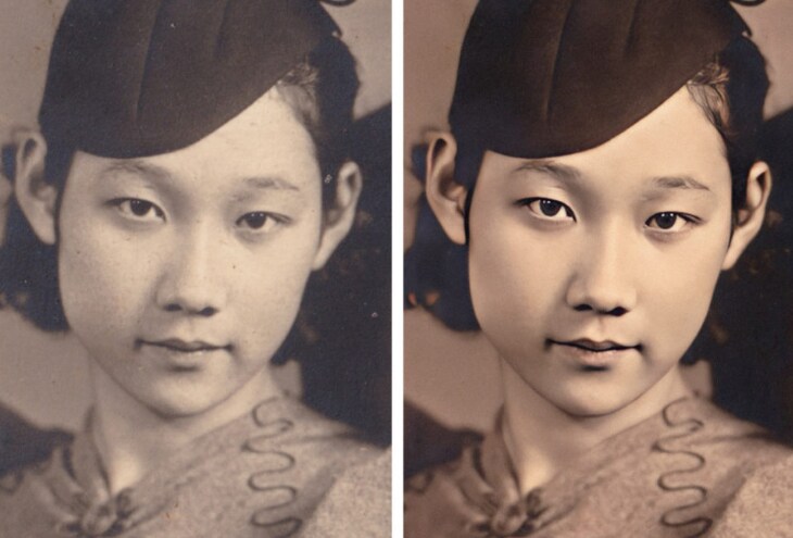 AIで思い出を鮮やかに再生する遺影写真を作ります 大切な思い出をAIで修復し、映像として蘇らせます！ イメージ2