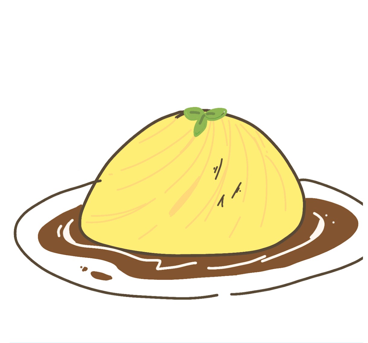 ゆるいかわいいキャラクターかきます 食べ物を生き物することもできます！ イメージ1