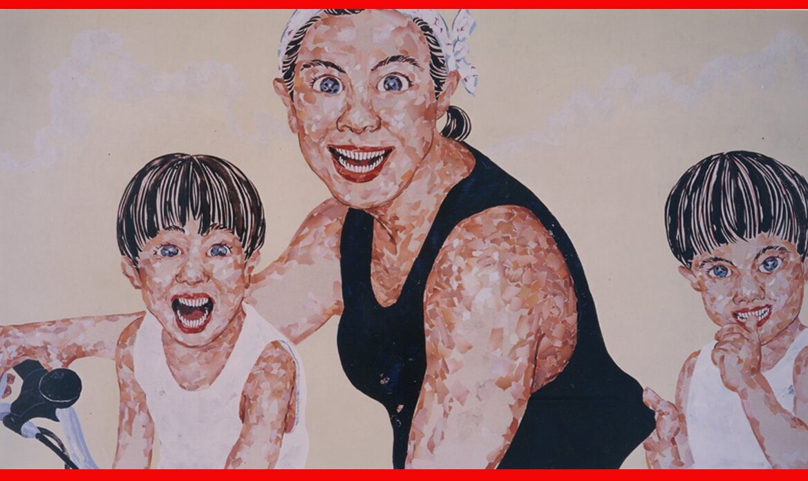 巨大アート系ウェルカムボード作成します アート系大型絵画ボード/1800mm×1800mm イメージ4