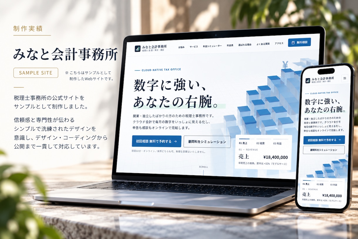 急ぎのHP・LP制作｜現役エンジニア爆速対応します 公開まで一人で完結。サーバー・ドメイン設定もお任せください イメージ6
