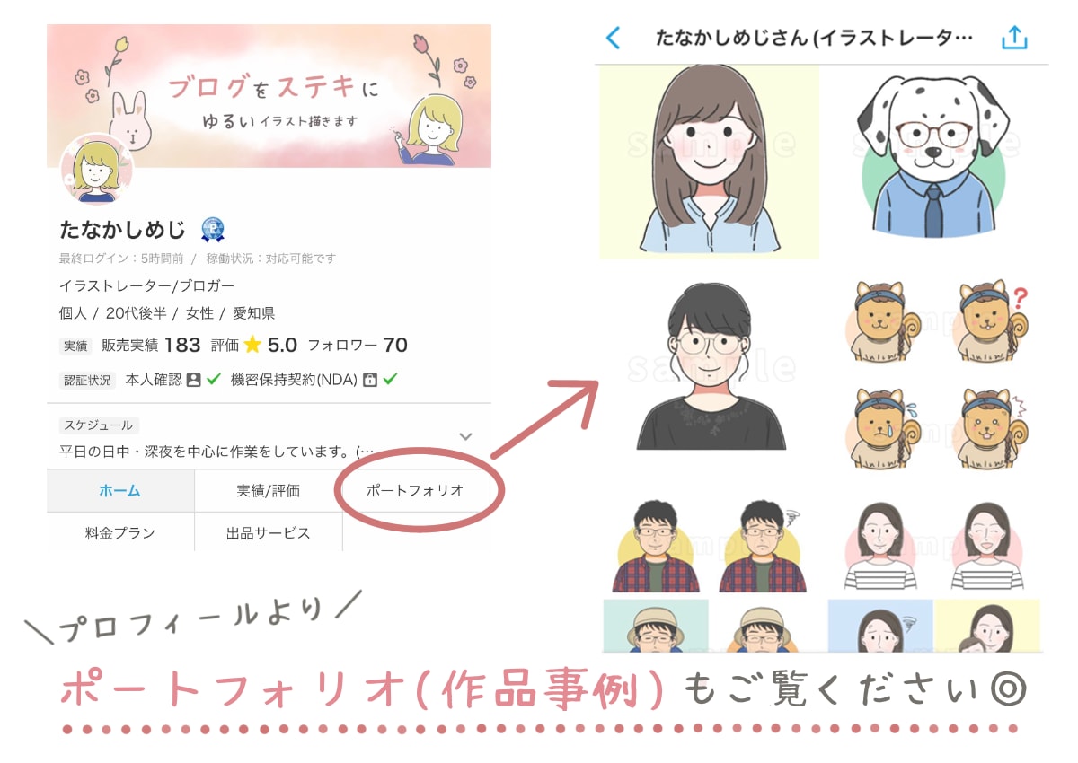 SNS/ブログ用ゆるいアイコン作成します 印象UP！周りと差がつくオリジナルゆるアイコン イメージ7