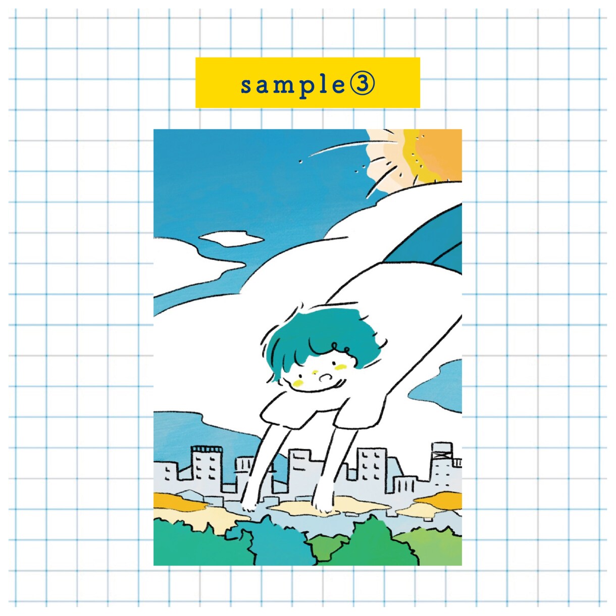 シンプルで優しい世界観のイラスト描きます オリジナルの世界観で描かれる優しいイラストをあなたに！ イメージ4