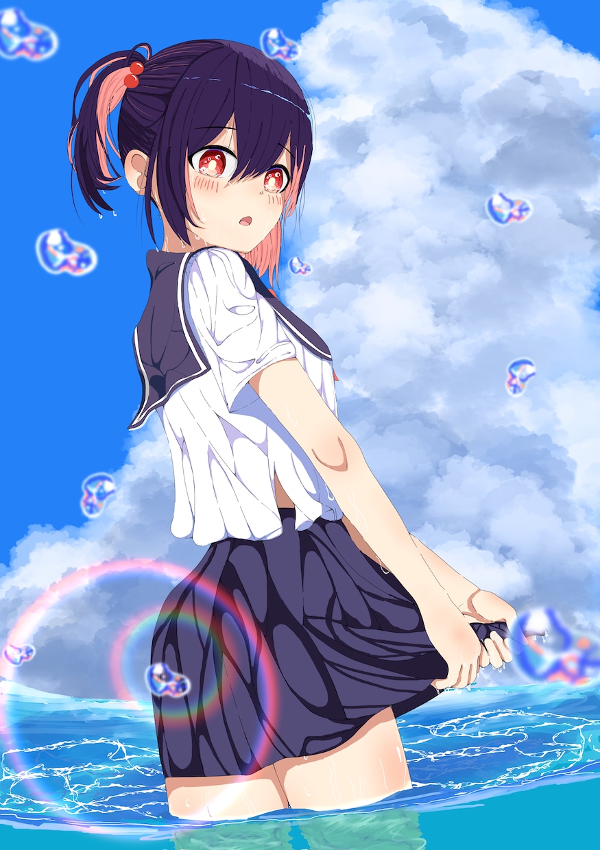 かわいい女の子と爽やかな雰囲気のイラストを描きます あなたのイメージに合うイラストを制作します！ イメージ4
