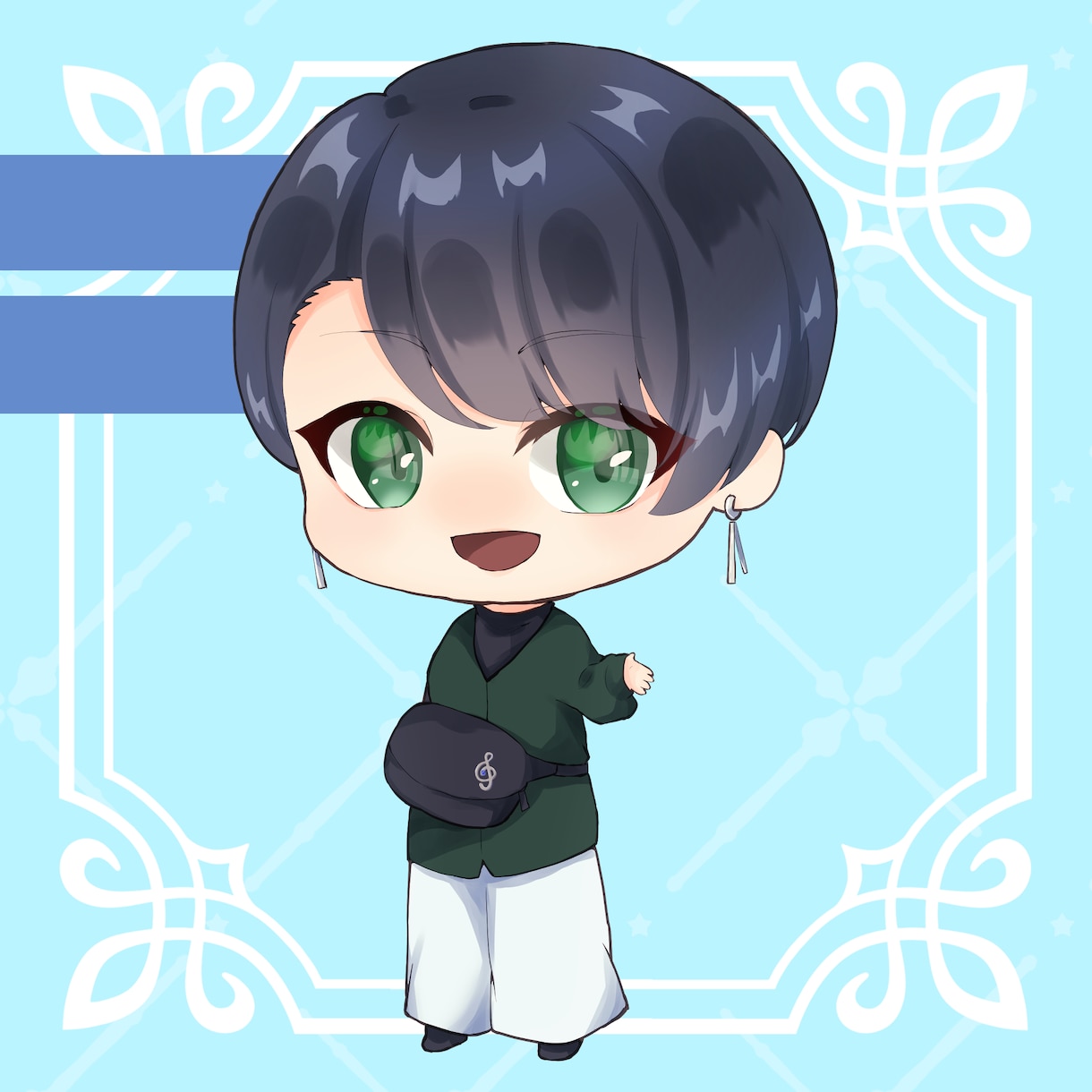 かわいいSDキャラクターのイラストを作成します あなたのうちの子や、VTuberさんをかわいく描きます！ イメージ2