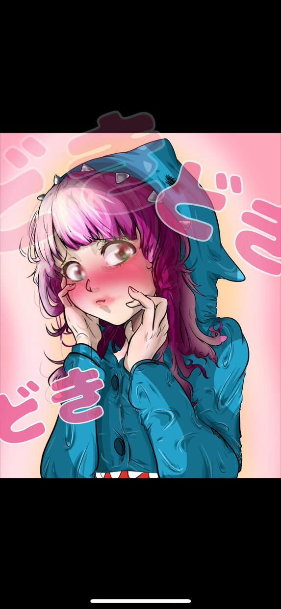 漫画系のポップな感じで電子カラー版で描きますます 色んな表情にしまする(*^ω^*) イメージ8
