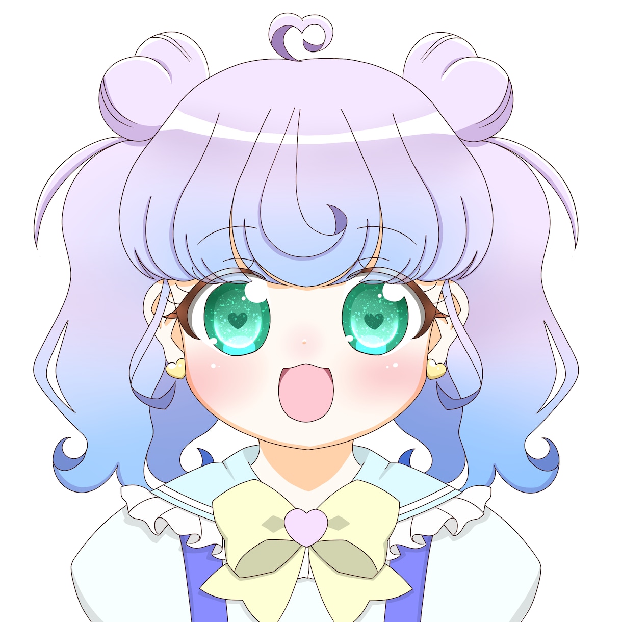アイコン制作できます キラキラ　女の子　女児向け　幼ないテイスト イメージ1