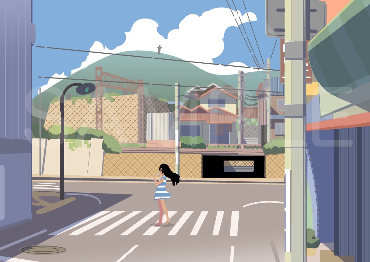 シンプルな絵柄でイラストを描きます 動画、ブログ等での利用はもちろん、商用利用もOK イメージ6