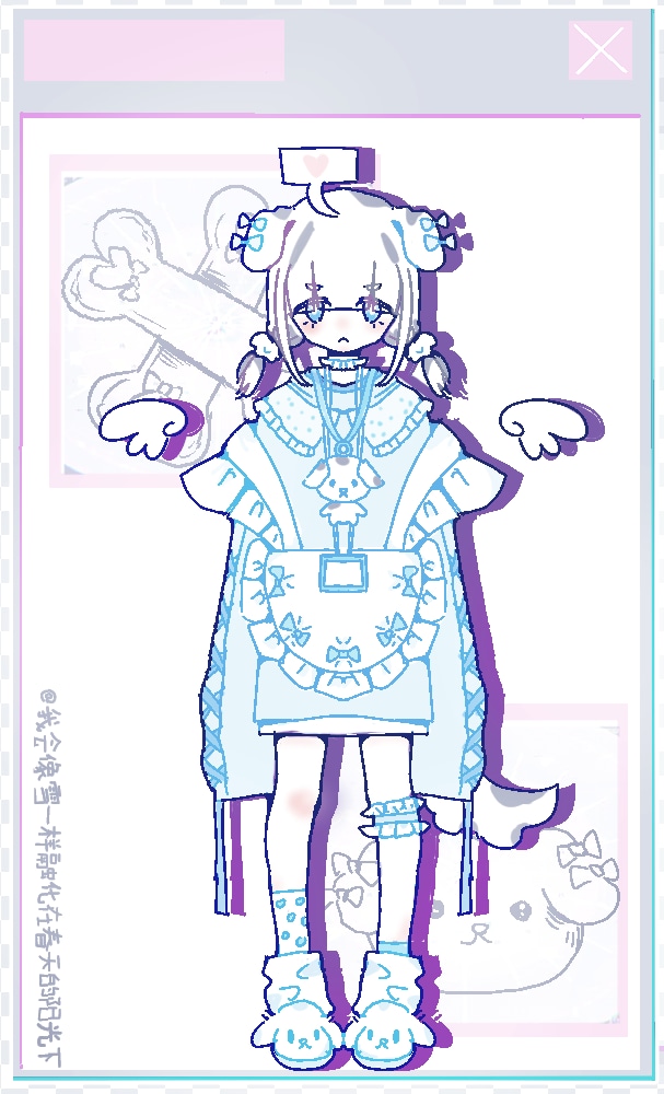 あなただけのオリジナルキャラクターを制作します キャラクターを制作しています。 イメージ1