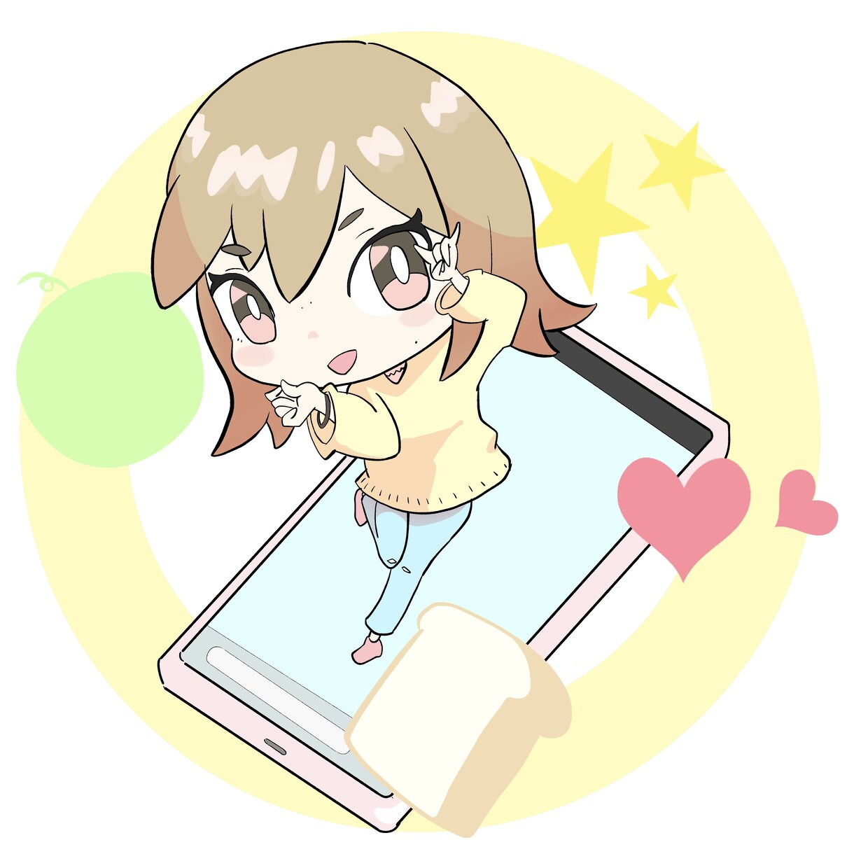 アイコン作成やキャラクターイラストを描きます SNSや広告用の二次創作からオリジナルキャラ作成など イメージ9