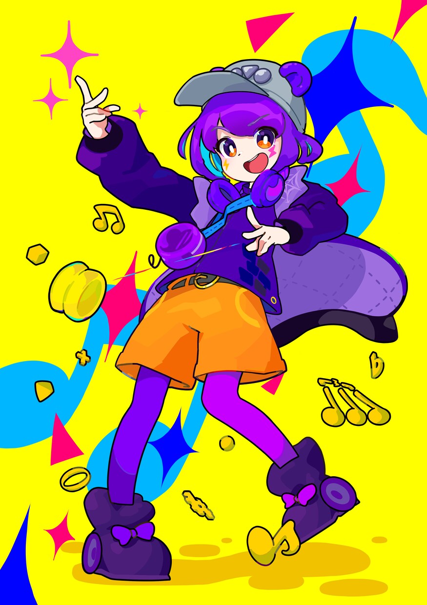 商用可／サムネ・アイコン・グッズ用イラスト描きます ポップで目を引くイラストをグッズや動画に使いませんか？ イメージ2