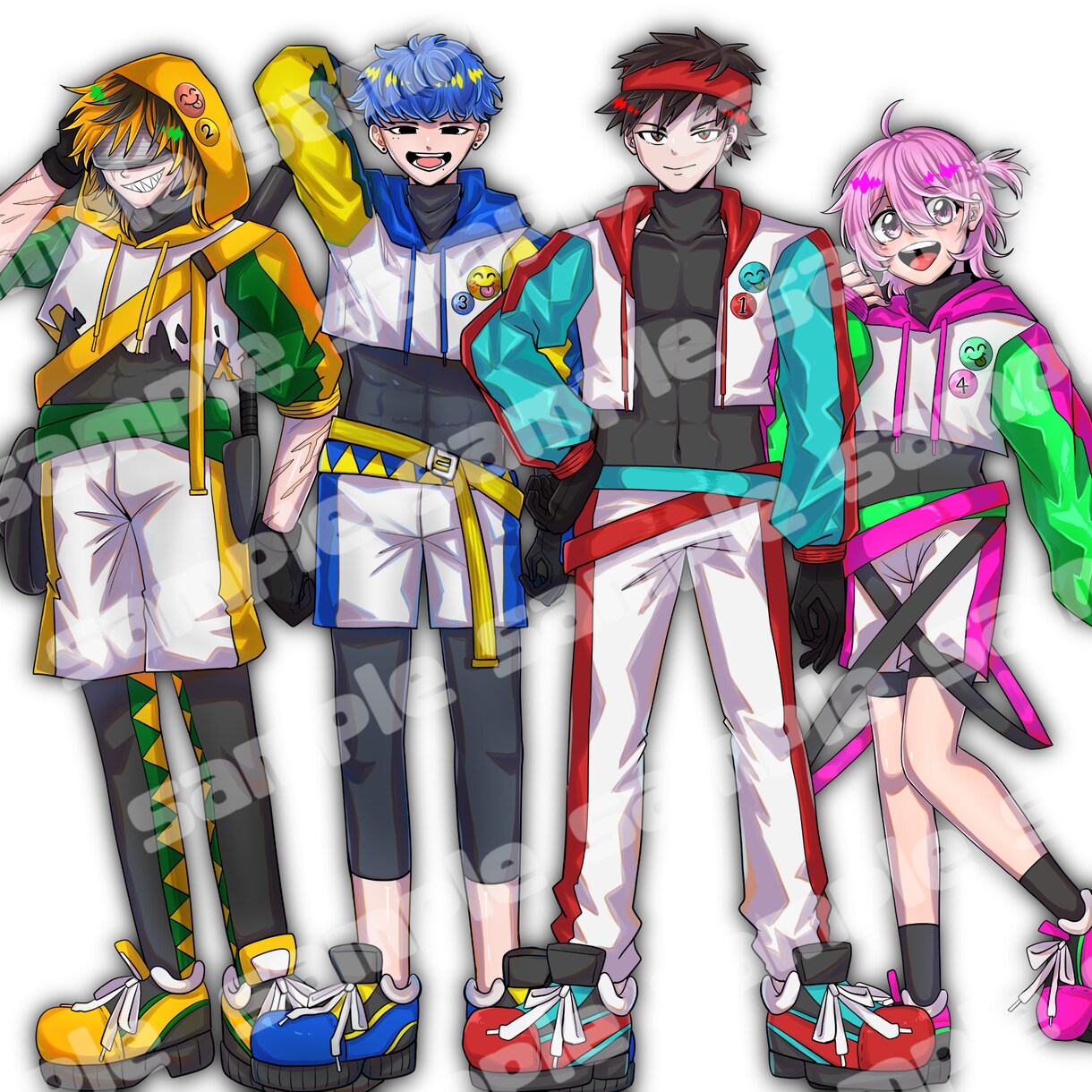 立ち絵制作致します 個性的で生き生きとしたキャラクター！ イメージ10